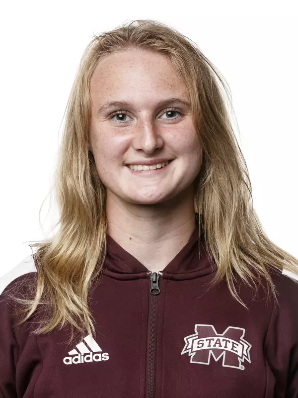 STARKVILLE, MS - September 21, 2021 - Mississippi State Jumper Lindsey Kuykendall headshot taken at the Holliman Athletic Center at Mississippi State University in Starkville, MS. Photo By Austin Perryman