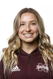 STARKVILLE, MS - September 21, 2021 - Mississippi State Jumper Julia Lasley headshot taken at the Holliman Athletic Center at Mississippi State University in Starkville, MS. Photo By Austin Perryman