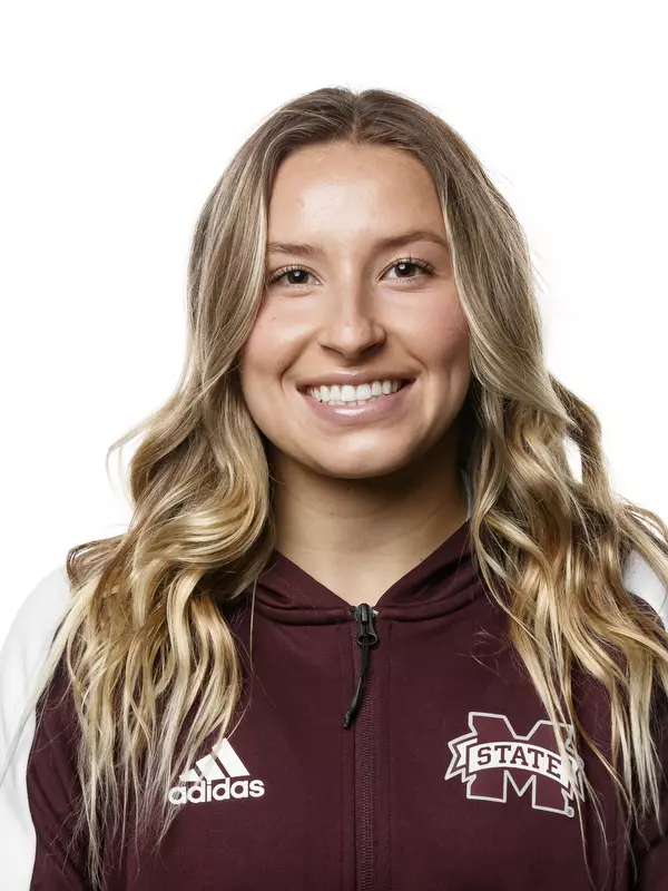 STARKVILLE, MS - September 21, 2021 - Mississippi State Jumper Julia Lasley headshot taken at the Holliman Athletic Center at Mississippi State University in Starkville, MS. Photo By Austin Perryman