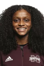 STARKVILLE, MS - August 24, 2021 - Mississippi State Distance Runner Ashley Melcherts headshot taken at the Holliman Athletic Center at Mississippi State University in Starkville, MS. Photo By Chamberlain Smith