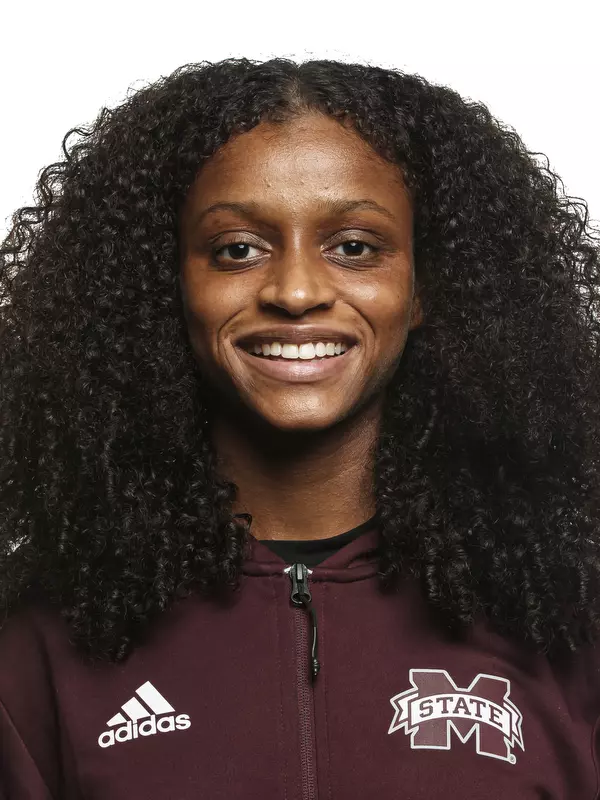 STARKVILLE, MS - August 24, 2021 - Mississippi State Distance Runner Ashley Melcherts headshot taken at the Holliman Athletic Center at Mississippi State University in Starkville, MS. Photo By Chamberlain Smith