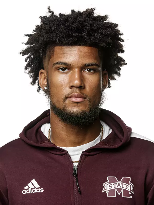 STARKVILLE, MS - September 23, 2021 - Mississippi State Sprinter Sam Smith headshot taken at the Holliman Athletic Center at Mississippi State University in Starkville, MS. Photo By Austin Perryman