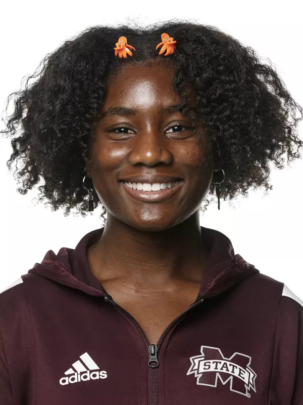 STARKVILLE, MS - September 23, 2021 - Mississippi State Jumper Amy Warren headshot taken at the Holliman Athletic Center at Mississippi State University in Starkville, MS. Photo By Austin Perryman