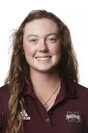 STARKVILLE, MS - September 09, 2021 - Elle Fox headshot taken at the Holliman Athletic Center at Mississippi State University in Starkville, MS. Photo By Chamberlain Smith