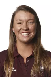 STARKVILLE, MS - September 09, 2021 - Lauren Miller headshot taken at the Holliman Athletic Center at Mississippi State University in Starkville, MS. Photo By Chamberlain Smith