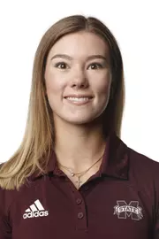 STARKVILLE, MS - September 09, 2021 - Blair Stockett headshot taken at the Holliman Athletic Center at Mississippi State University in Starkville, MS. Photo By Chamberlain Smith
