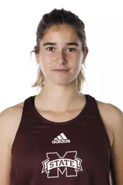 STARKVILLE, MS - January 13, 2022 - Mississippi State's Magda Adaloglou headshot taken during 2022 Women’s Tennis Production Day at the Holliman Athletic Center at Mississippi State University in Starkville, MS. Photo By Austin Perryman