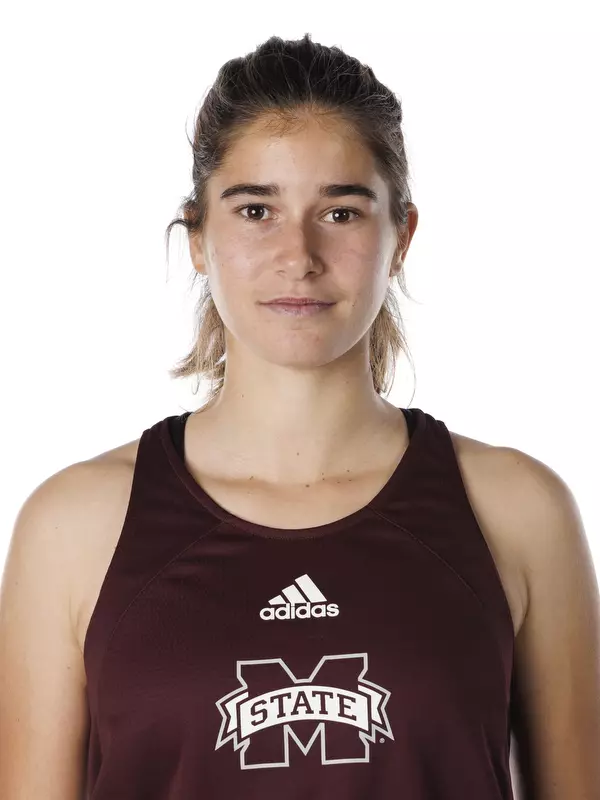STARKVILLE, MS - January 13, 2022 - Mississippi State's Magda Adaloglou headshot taken during 2022 Women’s Tennis Production Day at the Holliman Athletic Center at Mississippi State University in Starkville, MS. Photo By Austin Perryman