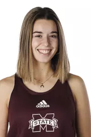 STARKVILLE, MS - January 13, 2022 - Mississippi State's Marta Falceto headshot taken during 2022 Women’s Tennis Production Day at the Holliman Athletic Center at Mississippi State University in Starkville, MS. Photo By Austin Perryman