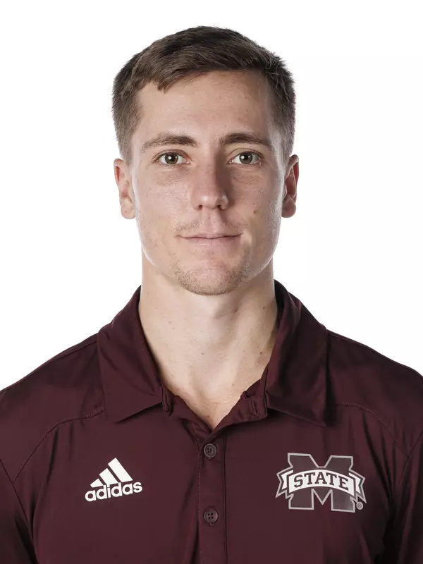 STARKVILLE, MS - January 12, 2022 - Mississippi State's Florian Broska headshot taken during 2022 Men’s Tennis Production Day at the Holliman Athletic Center at Mississippi State University in Starkville, MS. Photo By Kevin Snyder
