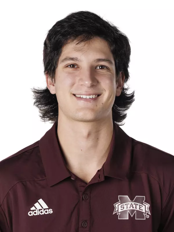STARKVILLE, MS - January 12, 2022 - Mississippi State's Seth Richey headshot taken during 2022 Men’s Tennis Production Day at the Holliman Athletic Center at Mississippi State University in Starkville, MS. Photo By Kevin Snyder