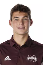 STARKVILLE, MS - January 12, 2022 - Mississippi State's Bautista Vilicich headshot taken during 2022 Men’s Tennis Production Day at the Holliman Athletic Center at Mississippi State University in Starkville, MS. Photo By Kevin Snyder