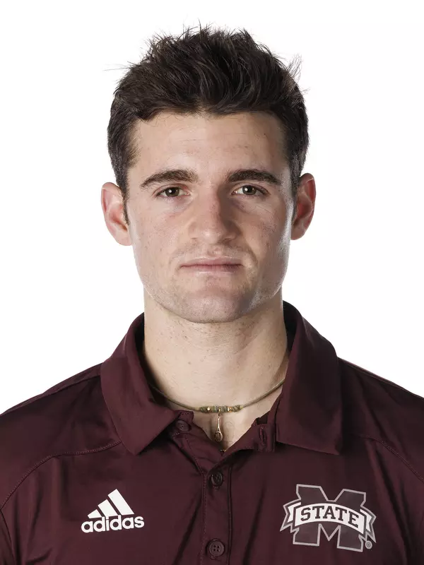 STARKVILLE, MS - January 19, 2022 - Mississippi State's Davide Tortora headshot taken during 2022 Production Day at the Holliman Athletic Center at Mississippi State University in Starkville, MS. Photo By Austin Perryman