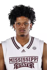 STARKVILLE, MS - September 22, 2022 - Mississippi State Guard Tyler Brumfield (#24) headshot during 2022-2023 Men’s Basketball Production Day at Mize Pavilion at Humphrey Coliseum at Mississippi State University in Starkville, MS. Photo By Kevin Snyder