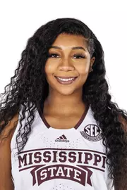 STARKVILLE, MS - October 05, 2022 - Mississippi State Guard Anastasia Hayes (#0) headshot taken during the Women’s Basketball 2022-2023 Production Day at Mize Pavilion at Humphrey Coliseum in Starkville, MS. Photo By Kevin Snyder