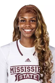 STARKVILLE, MS - October 05, 2022 - Mississippi State Guard Mia Moore (#12) headshot taken during the Women’s Basketball 2022-2023 Production Day at Mize Pavilion at Humphrey Coliseum in Starkville, MS. Photo By Kevin Snyder