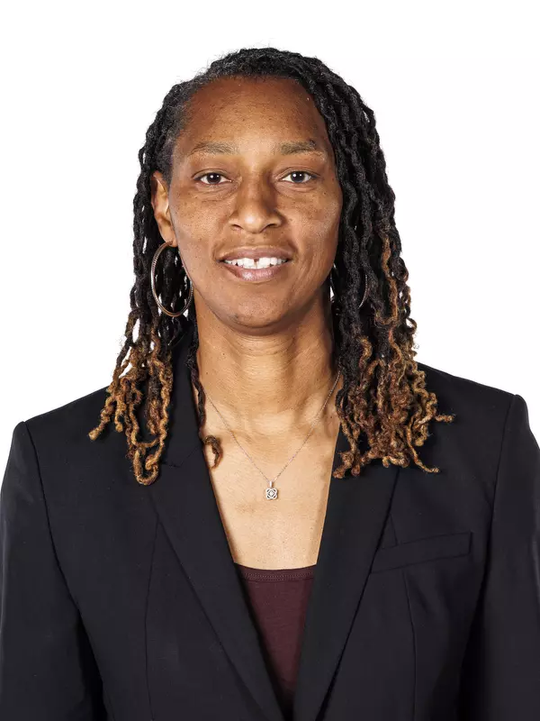 STARKVILLE, MS - October 05, 2022 - Mississippi State Assistant Coach Murriel Page headshot taken during the Women’s Basketball 2022-2023 Production Day at Mize Pavilion at Humphrey Coliseum in Starkville, MS. Photo By Kevin Snyder