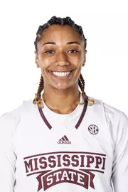 STARKVILLE, MS - October 05, 2022 - Mississippi State Guard Ahlana Smith (#1) headshot taken during the Women’s Basketball 2022-2023 Production Day at Mize Pavilion at Humphrey Coliseum in Starkville, MS. Photo By Kevin Snyder
