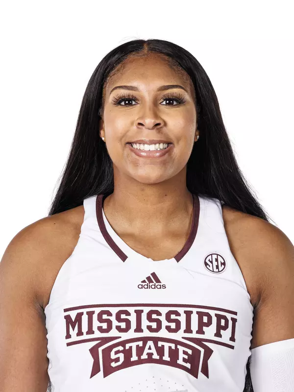 STARKVILLE, MS - October 05, 2022 - Mississippi State Guard Kourtney Weber (#11) headshot taken during the Women’s Basketball 2022-2023 Production Day at Mize Pavilion at Humphrey Coliseum in Starkville, MS. Photo By Kevin Snyder