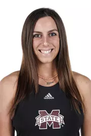 STARKVILLE, MS - November 16, 2022 - Mississippi State's Gia Cohen headshot taken during 2022-2023 Tennis Production Day at the Holliman Athletic Center at Mississippi State University in Starkville, MS. Photo By Kevin Snyder