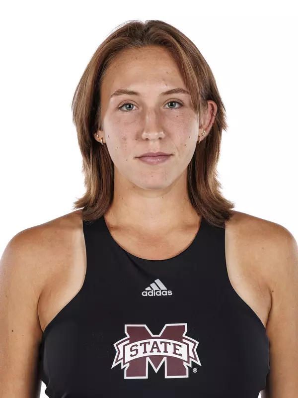 STARKVILLE, MS - November 16, 2022 - Mississippi State's Alexandra Mikhailuk headshot taken during 2022-2023 Tennis Production Day at the Holliman Athletic Center at Mississippi State University in Starkville, MS. Photo By Kevin Snyder