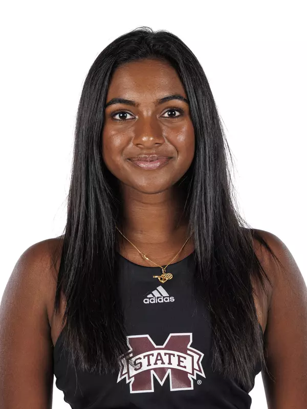 STARKVILLE, MS - November 16, 2022 - Mississippi State's Dharani Niroshan headshot taken during 2022-2023 Tennis Production Day at the Holliman Athletic Center at Mississippi State University in Starkville, MS. Photo By Kevin Snyder