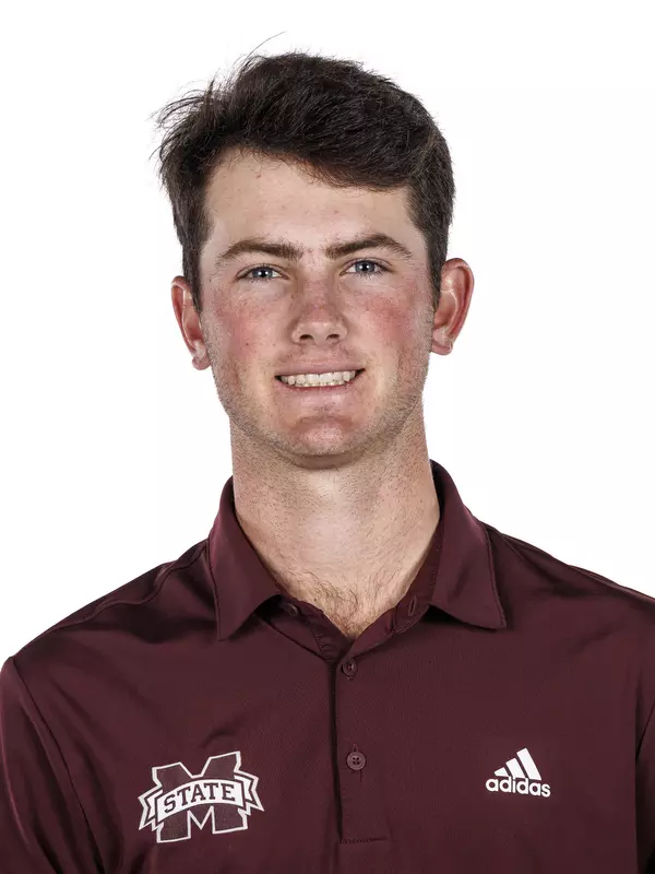 STARKVILLE, MS - November 07, 2022 - Mississippi State's Ford Clegg headshot taken during 2022-2023 Men’s Golf Production Day at the Holliman Athletic Center at Mississippi State University in Starkville, MS. Photo By Kevin Snyder