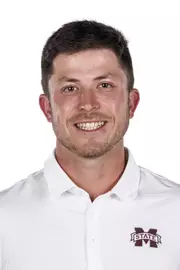 STARKVILLE, MS - November 07, 2022 - Mississippi State's Austin Vukovits headshot taken during 2022-2023 Men’s Golf Production Day at the Holliman Athletic Center at Mississippi State University in Starkville, MS. Photo By Kevin Snyder