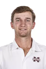 STARKVILLE, MS - November 07, 2022 - Mississippi State's William Wann headshot taken during 2022-2023 Men’s Golf Production Day at the Holliman Athletic Center at Mississippi State University in Starkville, MS. Photo By Kevin Snyder