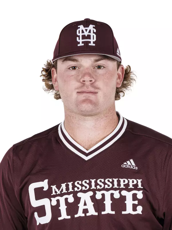 STARKVILLE, MS - November 20, 2022 - Mississippi State Infielder/Outfielder Von Seibert (#33) headshot taken during 2022-2023 Baseball Production Day at Dudy Noble Field at Polk-Dement Stadium in Starkville, MS. Photo By Kevin Snyder