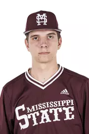 STARKVILLE, MS - November 20, 2022 - Mississippi State Catcher Ryan Williams (#40) headshot taken during 2022-2023 Baseball Production Day at Dudy Noble Field at Polk-Dement Stadium in Starkville, MS. Photo By Kevin Snyder