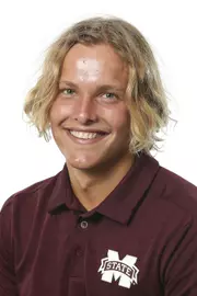 STARKVILLE, MS - September 10, 2019 - Mississippi State’s Isaac Becroft headshot taken at Mississippi State University in Starkville, MS. Photo By Blake Williams