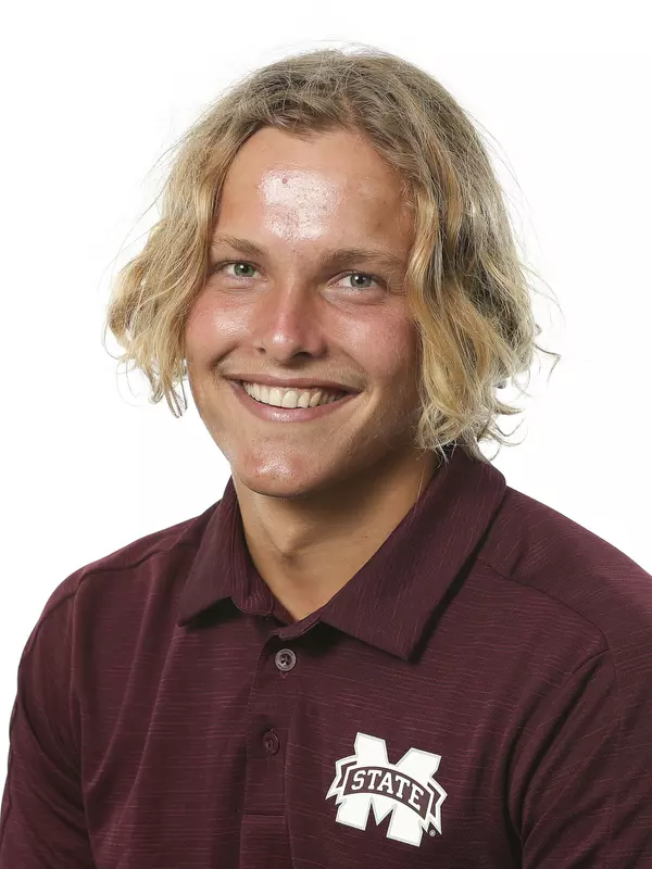 STARKVILLE, MS - September 10, 2019 - Mississippi State’s Isaac Becroft headshot taken at Mississippi State University in Starkville, MS. Photo By Blake Williams