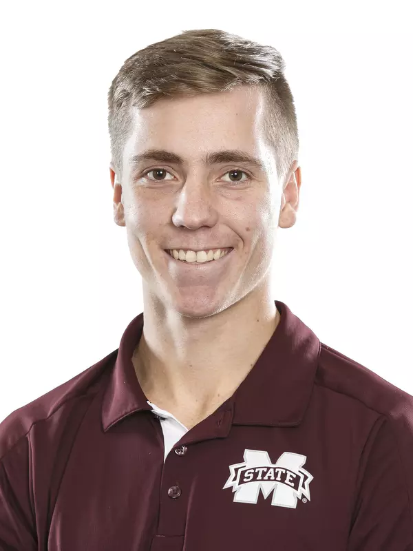 STARKVILLE, MS - January 10, 2018 - Mississippi State’s Florian Broska headshot taken at Mississippi State University in Starkville, MS. Photo By Kelly Price