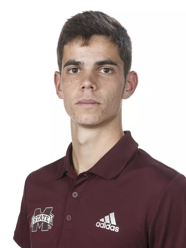 STARKVILLE, MS - January 16, 2020 - Mississippi State’s Alberto Colas headshot taken at the Holliman Athletic Center at Mississippi State University in Starkville, MS. Photo By Austin Perryman