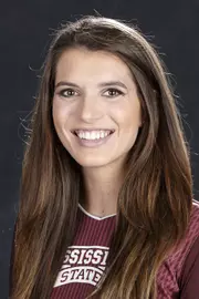 STARKVILLE, MS - July 26, 2016 - Mississippi State Right Setter Chelsea Duhs (#13) headshot taken at Mississippi State University in Starkville, MS. Photo By Kelly Price