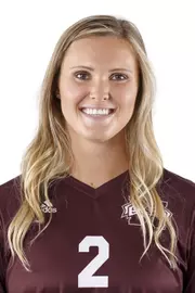 STARKVILLE, MS - July 11, 2018 - Mississippi State Setter Morgan Kath (#2) headshot taken at Mississippi State University in Starkville, MS. Photo By Kelly Donoho