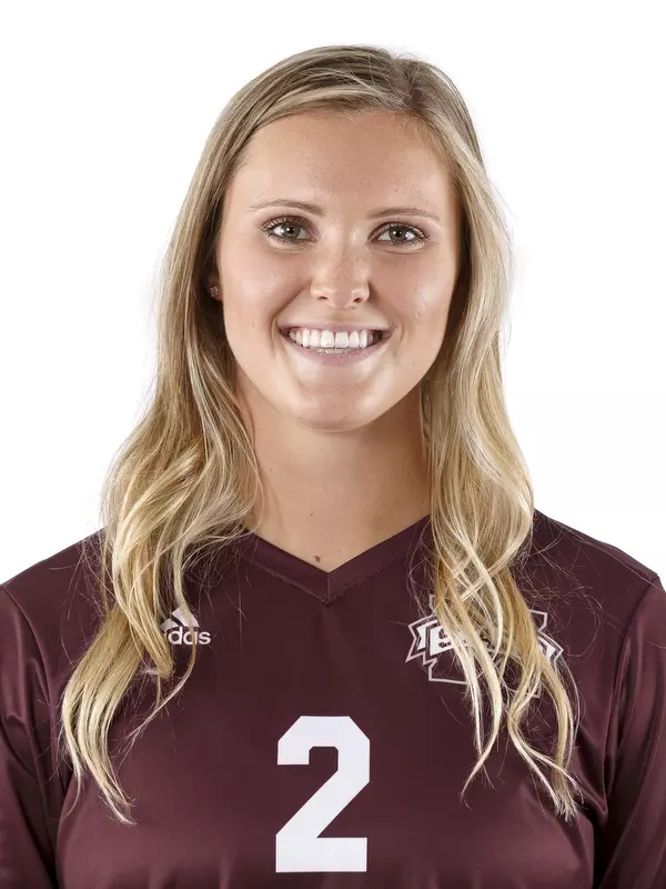 STARKVILLE, MS - July 11, 2018 - Mississippi State Setter Morgan Kath (#2) headshot taken at Mississippi State University in Starkville, MS. Photo By Kelly Donoho