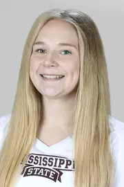 STARKVILLE, MS - August 15, 2017 - Mississippi State Setter Carina Lehto (#10) headshot taken at Mississippi State University in Starkville, MS. Photo By Kelly Price