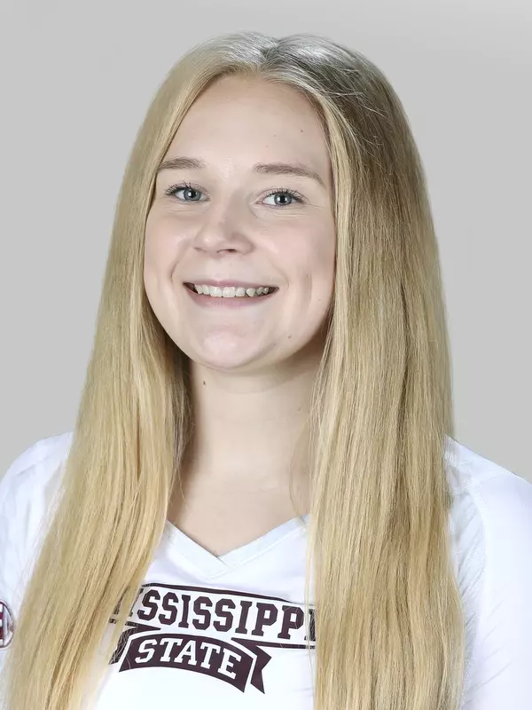 STARKVILLE, MS - August 15, 2017 - Mississippi State Setter Carina Lehto (#10) headshot taken at Mississippi State University in Starkville, MS. Photo By Kelly Price