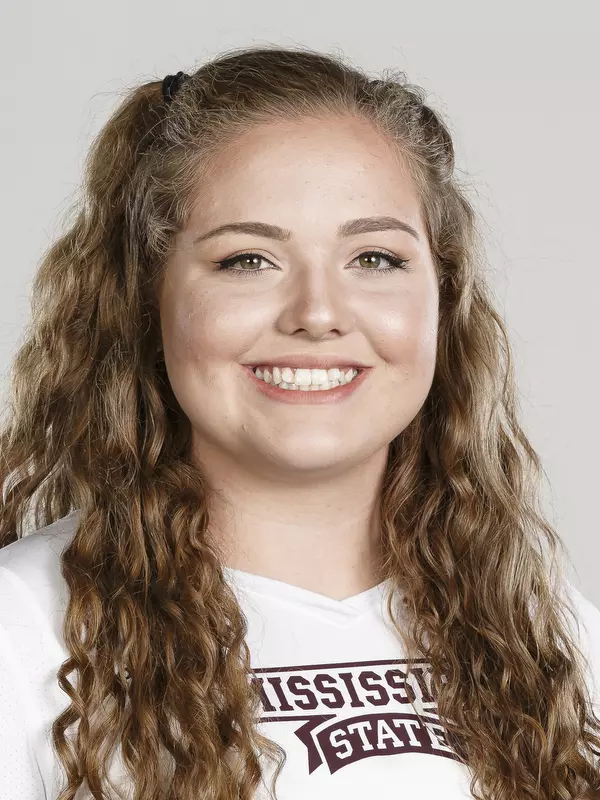 STARKVILLE, MS - July 06, 2017 - Mississippi State Right Setter Brooklyn Lochner (#5) headshot taken at Mississippi State University in Starkville, MS. Photo By Kelly Price