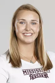 STARKVILLE, MS - July 06, 2017 - Mississippi State Right Setter Sara Maddox (#14) headshot taken at Mississippi State University in Starkville, MS. Photo By Kelly Price