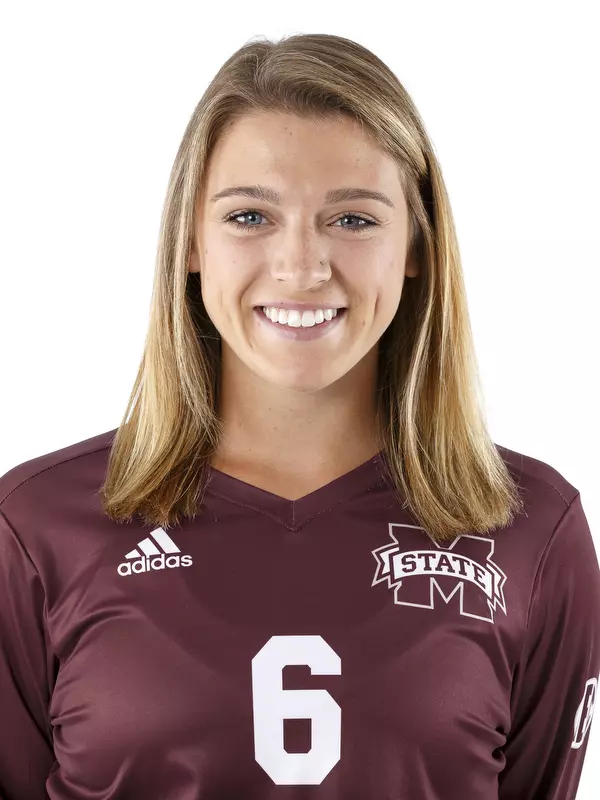 STARKVILLE, MS - July 11, 2018 - Mississippi State Libero Kendall Murr (#6) headshot taken at Mississippi State University in Starkville, MS. Photo By Kelly Donoho