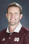 STARKVILLE, MS - January 13, 2017 - Mississippi State Men’s Tennis Head Coach Matt Roberts headshot taken at Mississippi State University in Starkville, MS. Photo By Austin Perryman