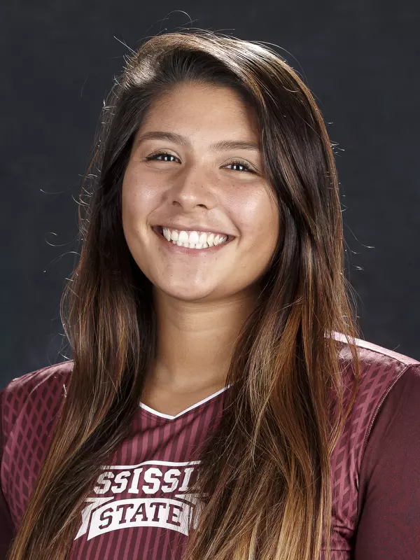 STARKVILLE, MS - July 26, 2016 - Mississippi State Setter Blossom Sato (#22) headshot taken at Mississippi State University in Starkville, MS. Photo By Kelly Price