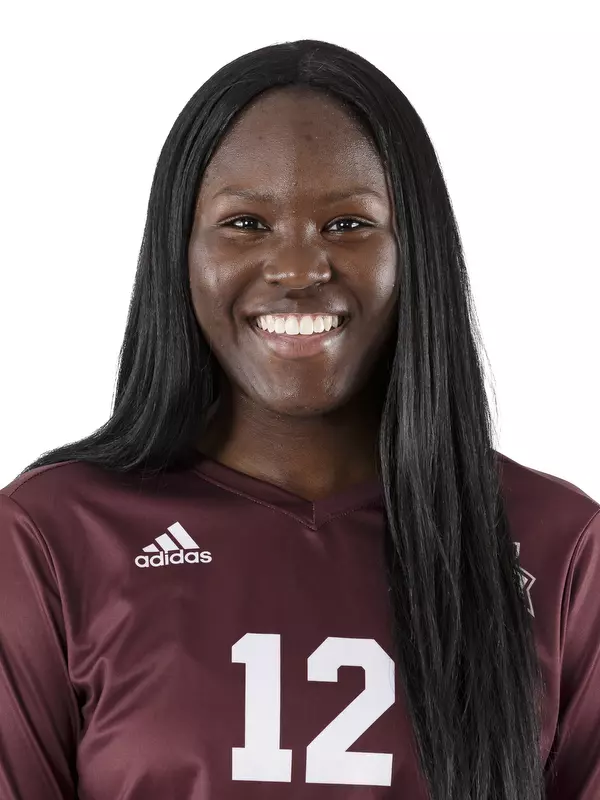 STARKVILLE, MS - July 11, 2018 - Mississippi State Outside Hitter Paige Shaw (#12) headshot taken at Mississippi State University in Starkville, MS. Photo By Kelly Donoho