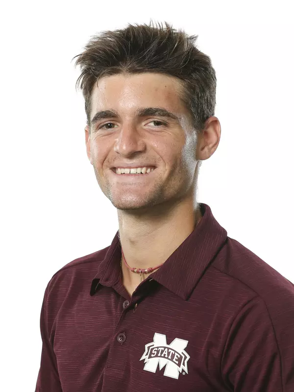 STARKVILLE, MS - September 10, 2019 - Mississippi State’s Davide Tortora headshot taken at Mississippi State University in Starkville, MS. Photo By Blake Williams