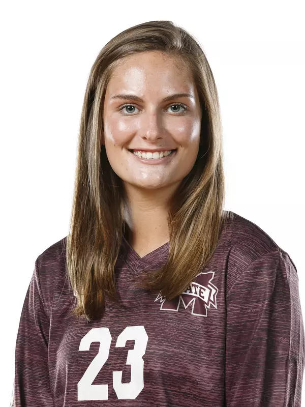 STARKVILLE, MS - JULY 08, 2019 - Mississippi State Outside Hitter Makenzie Jordan (#23) headshot in Starkville, MS. Photo By Aaron Cornia