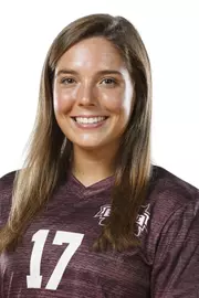 STARKVILLE, MS - JULY 08, 2019 - Mississippi State Defensive Specialist Kate Smith (#17) headshot in Starkville, MS. Photo By Aaron Cornia