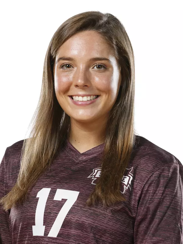STARKVILLE, MS - JULY 08, 2019 - Mississippi State Defensive Specialist Kate Smith (#17) headshot in Starkville, MS. Photo By Aaron Cornia